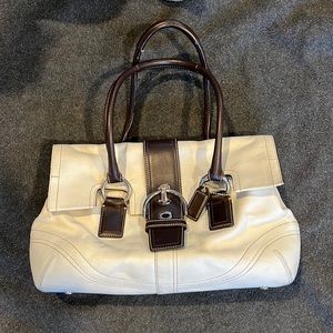 Coach leather purse